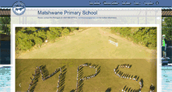 Desktop Screenshot of matshwaneschool.com