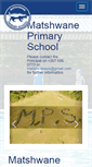 Mobile Screenshot of matshwaneschool.com