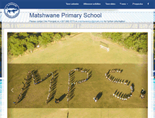 Tablet Screenshot of matshwaneschool.com